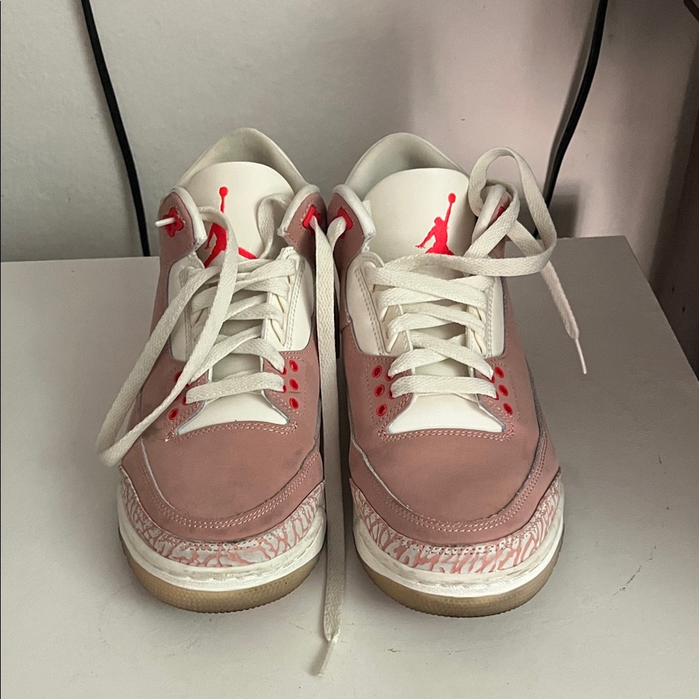 Nike Women's Sneakers - Pink and White